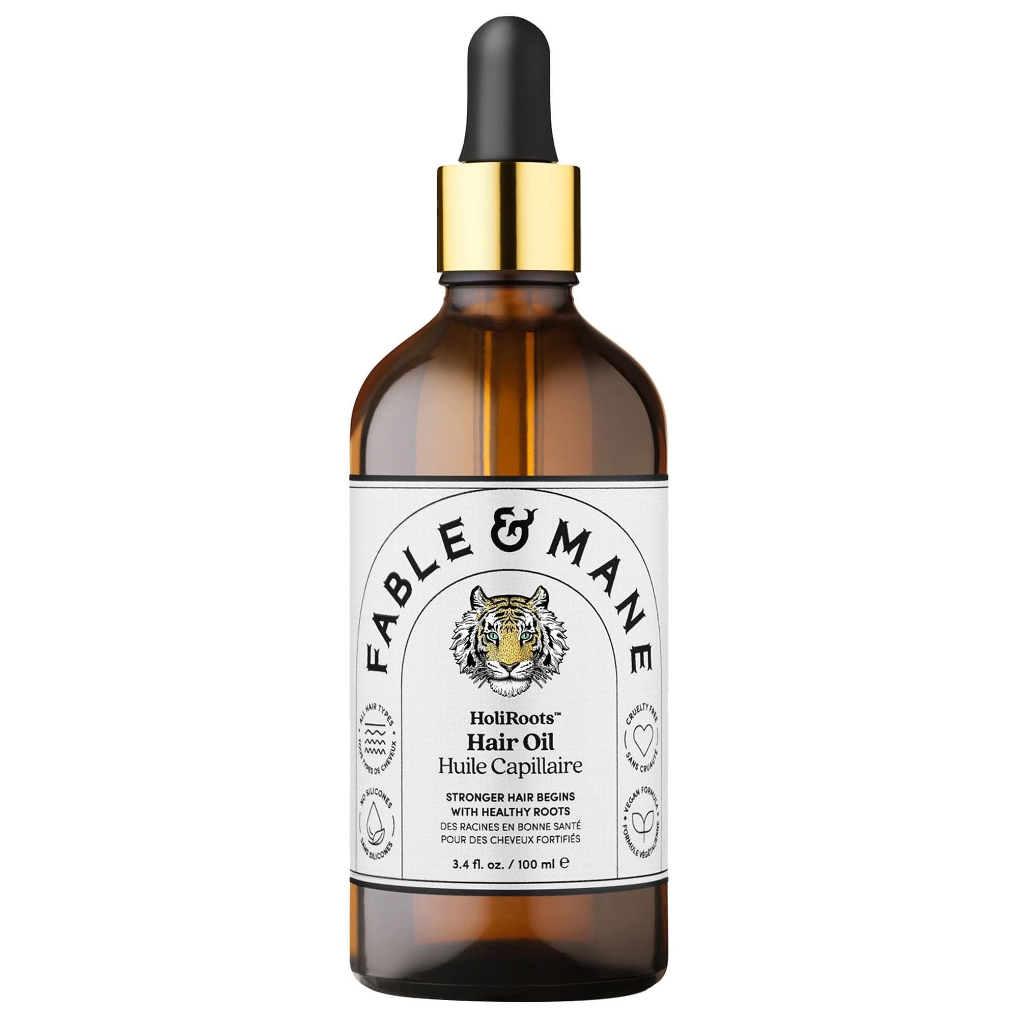 Fable & Mane HoliRoots Pre-wash Hair Treatment Oil 100 mL Huile ...