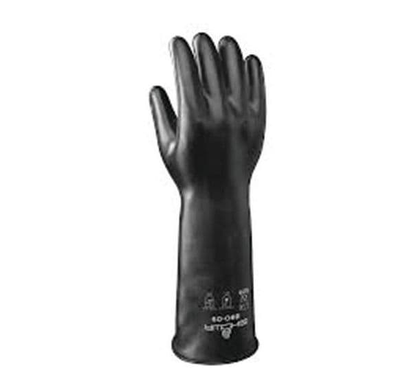 Gants de protection chimique 890 - Enduction Viton / Showa | Manutan ...