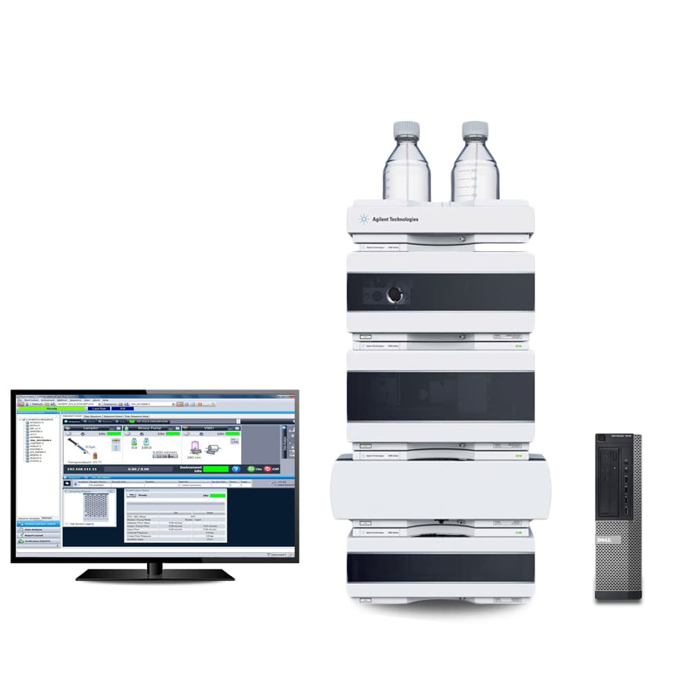 Agilent 1260 Infinity I HPLC System w/ Quat Pump, DAD, & FLD | Marshall ...