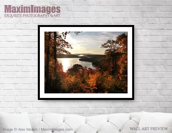 Art Print of Dawn at Algonquin Park, Canada. | Wall Art #MXI21395