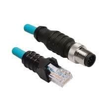 Turck U-40144 Turck Profinet Shielded Ethernet Cable, 10 Meter, Male ...