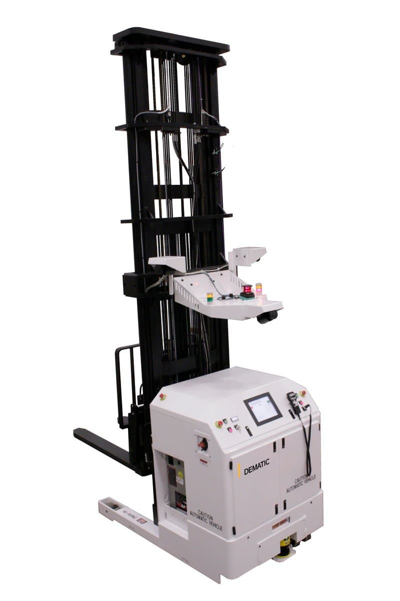 Dematic introduces Freezer-Rated Narrow Aisle Reach Automated Guided ...