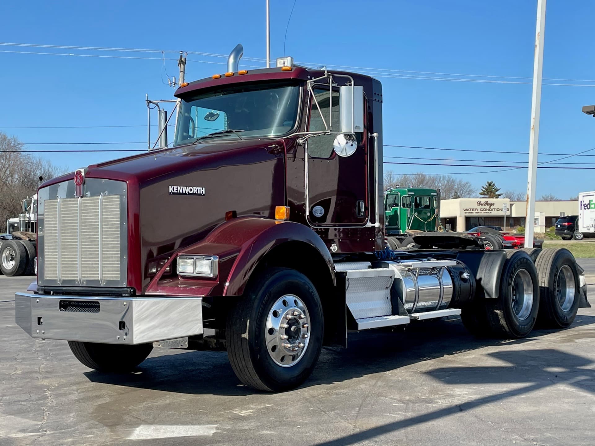 Used 2015 Kenworth T800 Day Cab - Paccar MX13 455HP - 10 Speed Manual ...