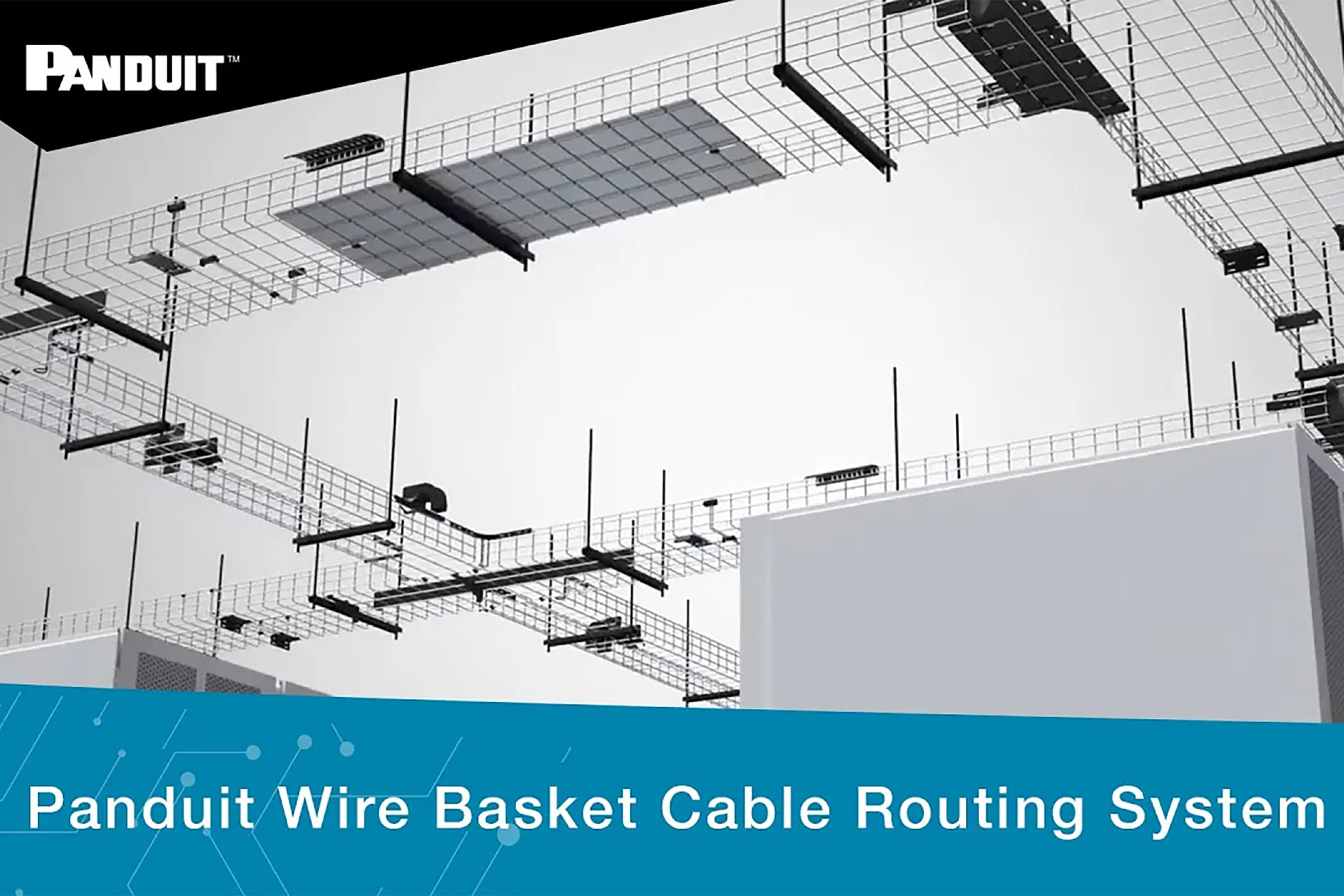 Panduit Launches Wire Basket Cable Tray Routing System