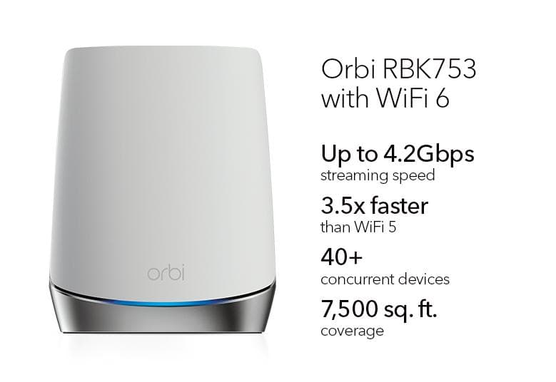 Orbi AX4200 Mesh WiFi System RBK753 - NETGEAR