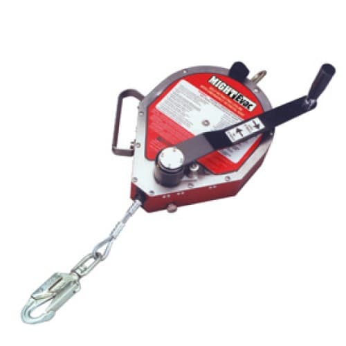 MILLER TRIPOD CONFINED SPACE EQUIPMENT MightEvac Unit & 7ft (2M) Tripod