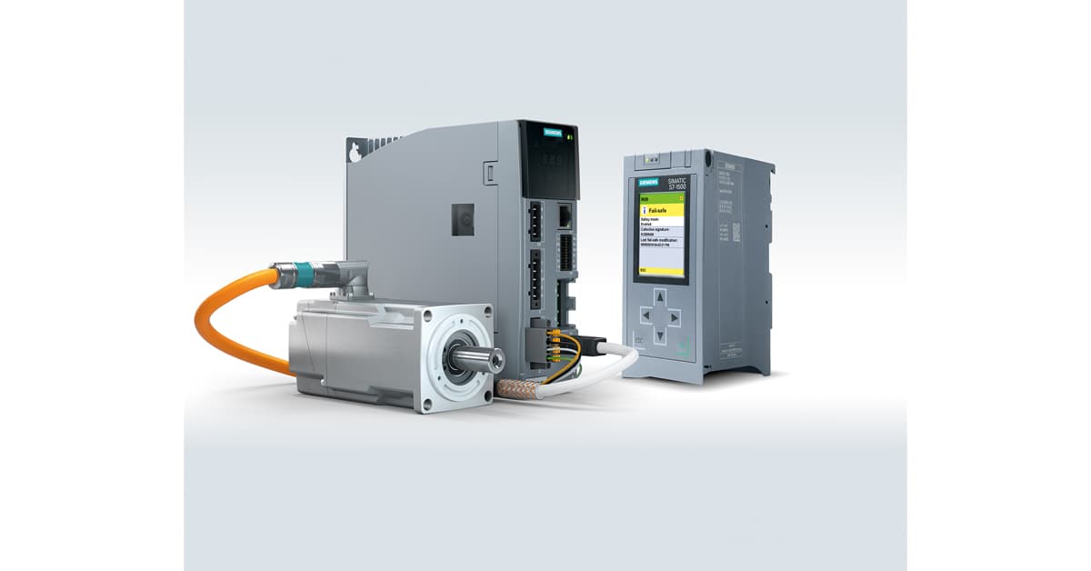 Siemens: New Sinamics S210 Servo Drive System Simplifies Motion Control ...