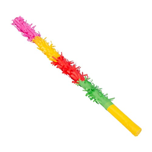 Multicoloured Pinata Buster Stick | Partyrama