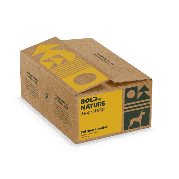 Bold By Nature Dog Mega Raw Chicken Patties