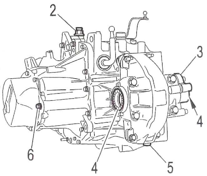Disassembling MA5 and BE4/5 manual transmissions (Peugeot 207, 2006 ...
