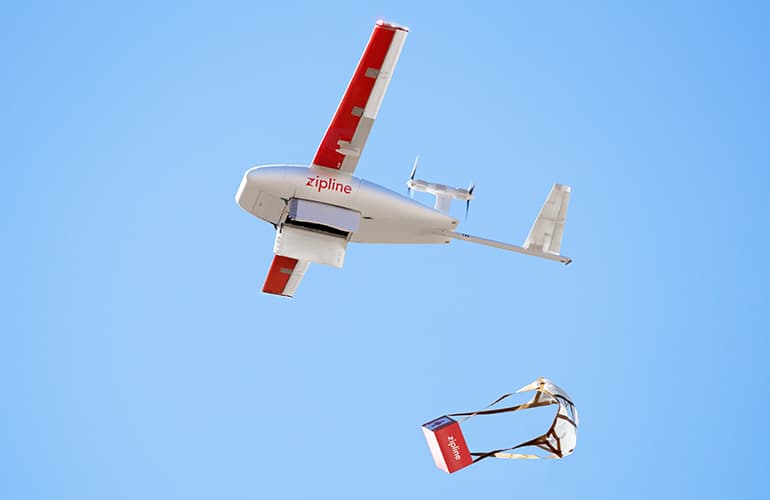 Cardinal Health starts Zipline drone delivery of drugs and medical supplies