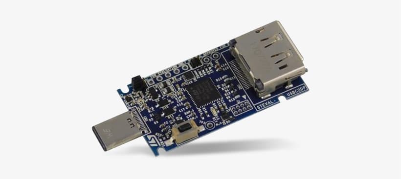 Stmicroelectronics Steval Usbc2dp Usb Type C To Displayport - 18037 ...