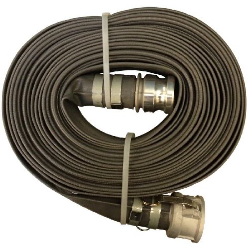 Goodyear EP Spiraflex Pliovic Compound Discharge Hose Assembly, Gray, 1 ...