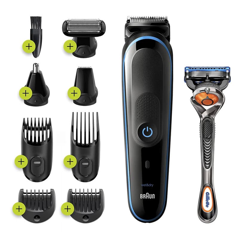 Braun 9-in-1 All-in-One Beard Trimmer and Hair Clipper MGK 5280 平行進口 ...