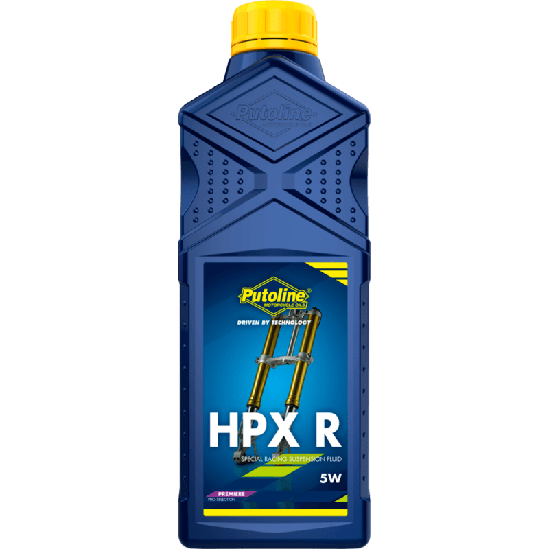 330-F-HPX-5 Putoline HPX R 5W Fork Oil-1 Litre