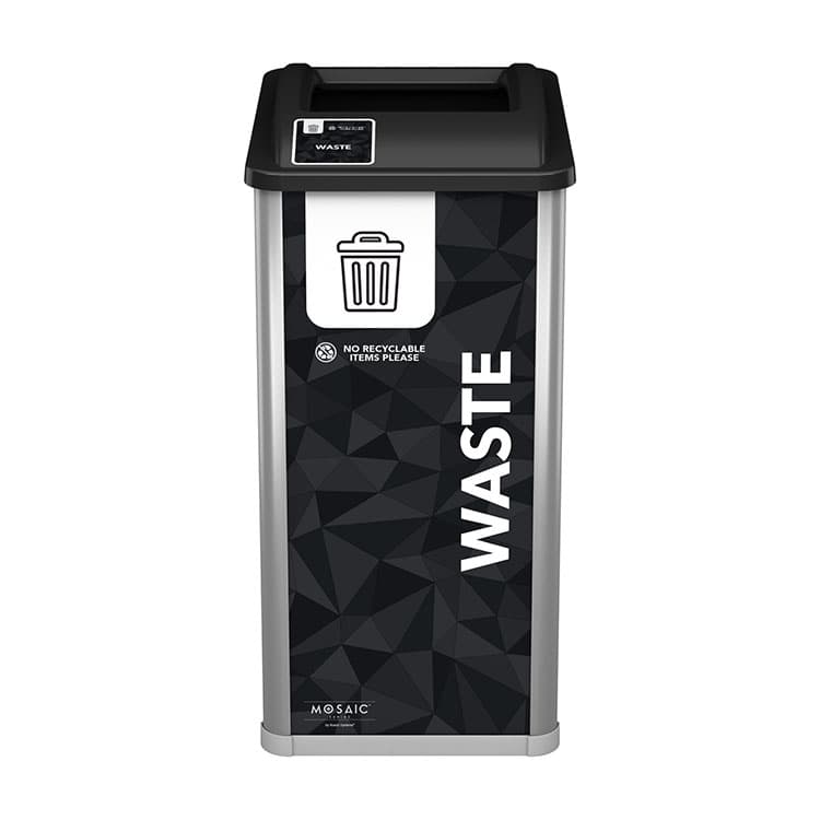 Mosaic 32 Gallon Single Waste Bin