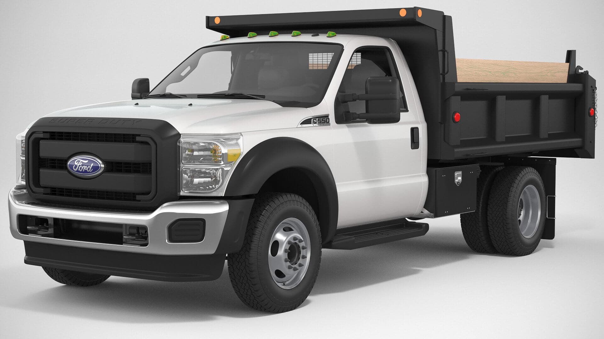Ford Super Duty 2016 F550 Dump Truck - 3D Model by 3dacuvision