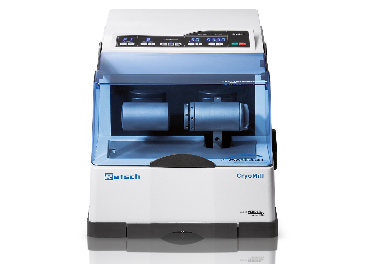Cryomill - the perfect mill for cryogenic grinding - RETSCH