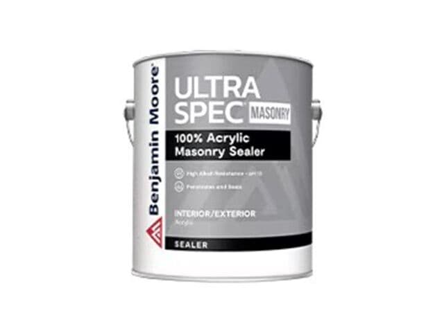 Benjamin Moore Ultra Spec Masonry Interior/Exterior 100% Acrylic Sealer ...