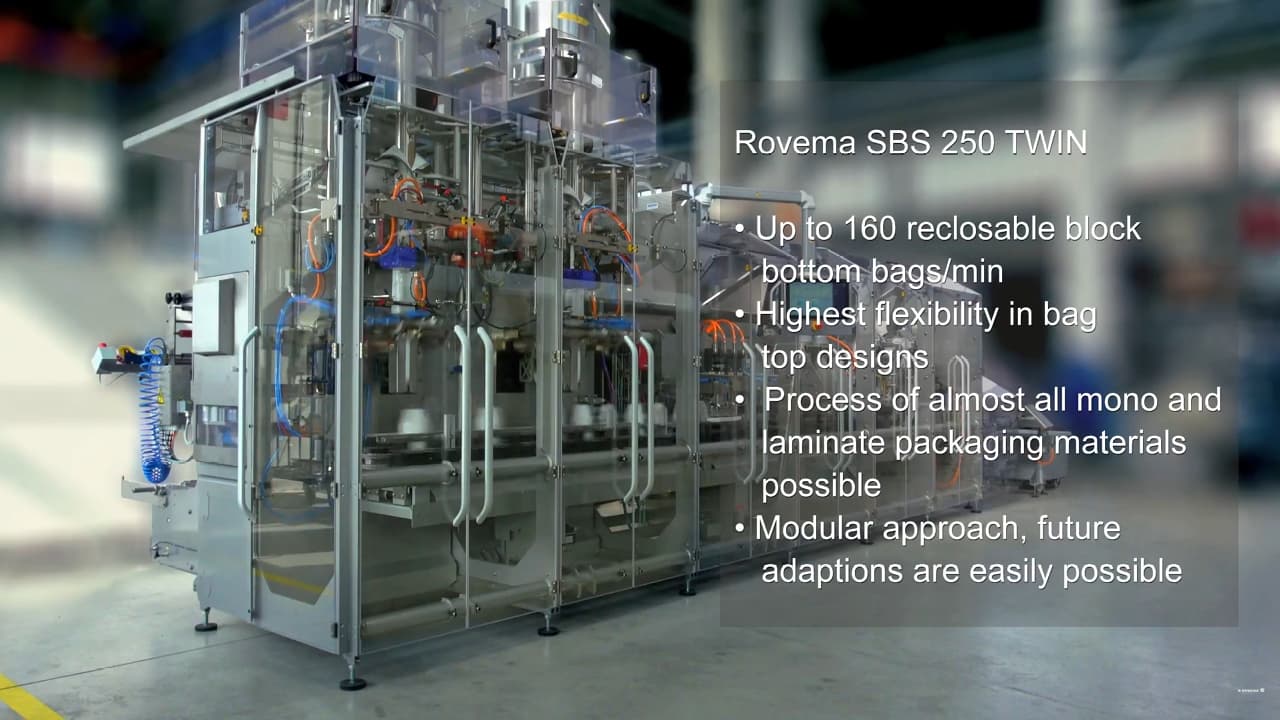 Brick Pack Machine SBS | ROVEMA