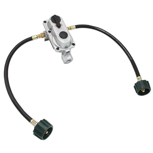 Flame King KT15ACR6 2-Stage Auto Changeover LP Propane Gas Regulator ...
