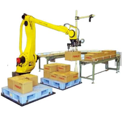 FANUC M-410iC/500 Palletizing Robot Arm 4 Axis Drive by AC Servo Motor ...