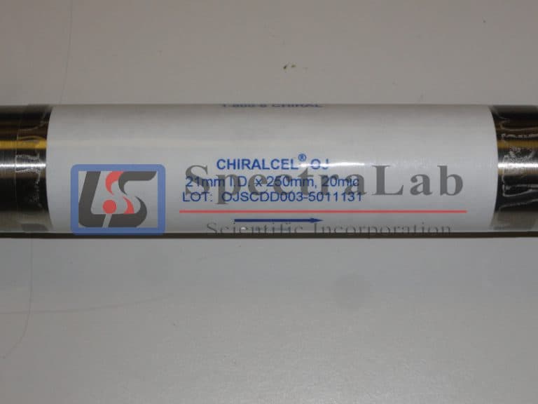 DAICEL CHIRALCEL OJ 21mm I,D x 250mm, 20mic – Spectralab Scientific Inc.