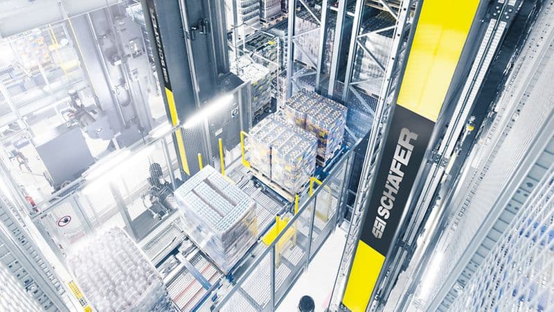 SSI Exyz per lo stoccaggio e prelievo di pallet | SSI SCHÄFER