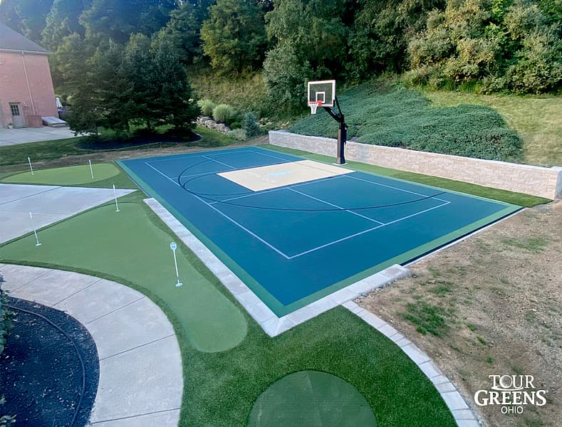 Tour Greens Ohio | Multi-Sport Game Court Builders in Ohio