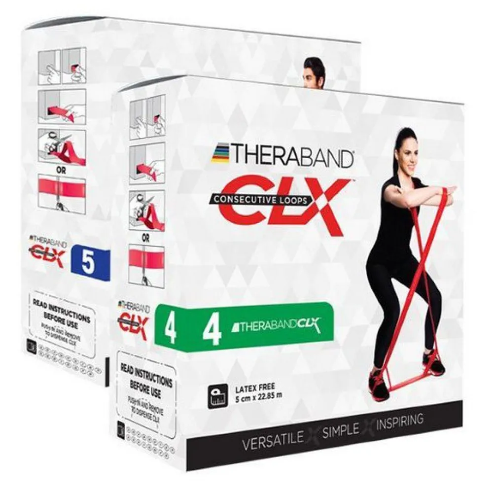 TheraBand CLX Loops resistance band Red | Traininn