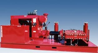 Gardner Denver Water Jetting Oil Free High Pressure Water Pump From