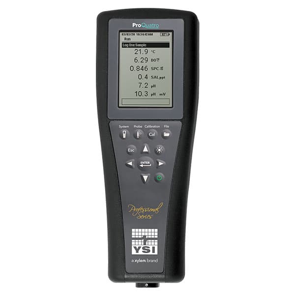 ProQuatro Portable Multiparameter Water Quality Meter | ysi.com