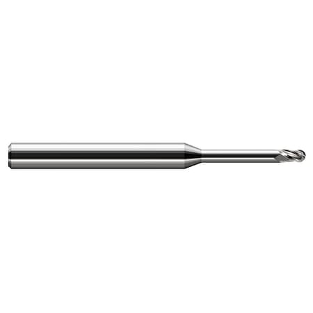 Harvey Tool Miniature End Mill - Ball - Long Reach, Stub Flute 801393 ...